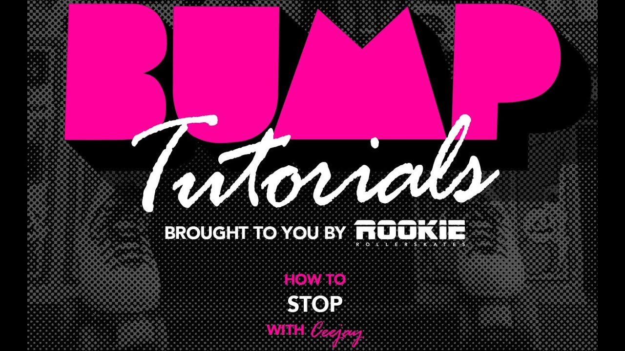 Load video: Learn how to Stop on roller skates with Ceejay.