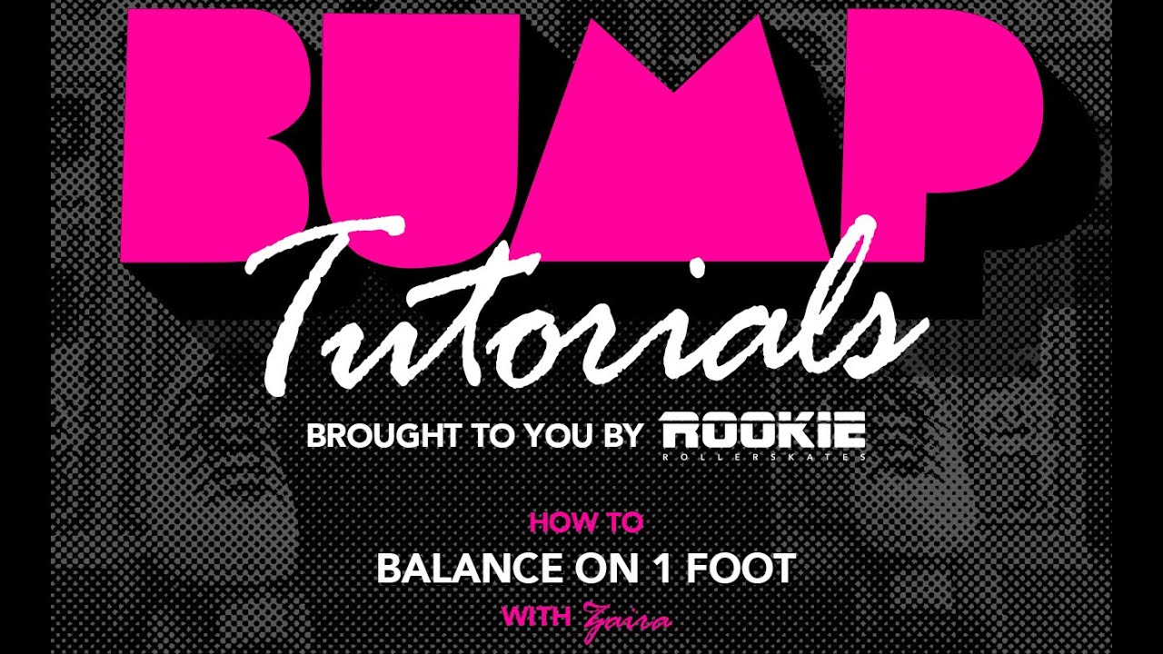 Load video: Learn how to Balance on 1 foot on roller skates with Zaira.